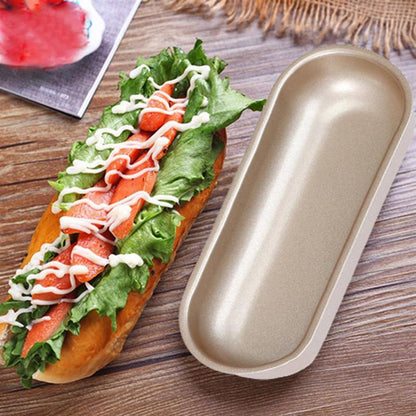 Non Stick Carbon Steel Hot Dog Bun Pan by HitMyNeed