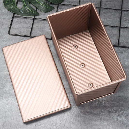 Non Stick Carbon Steel Loaf Pan with Cover by HitMyNeed