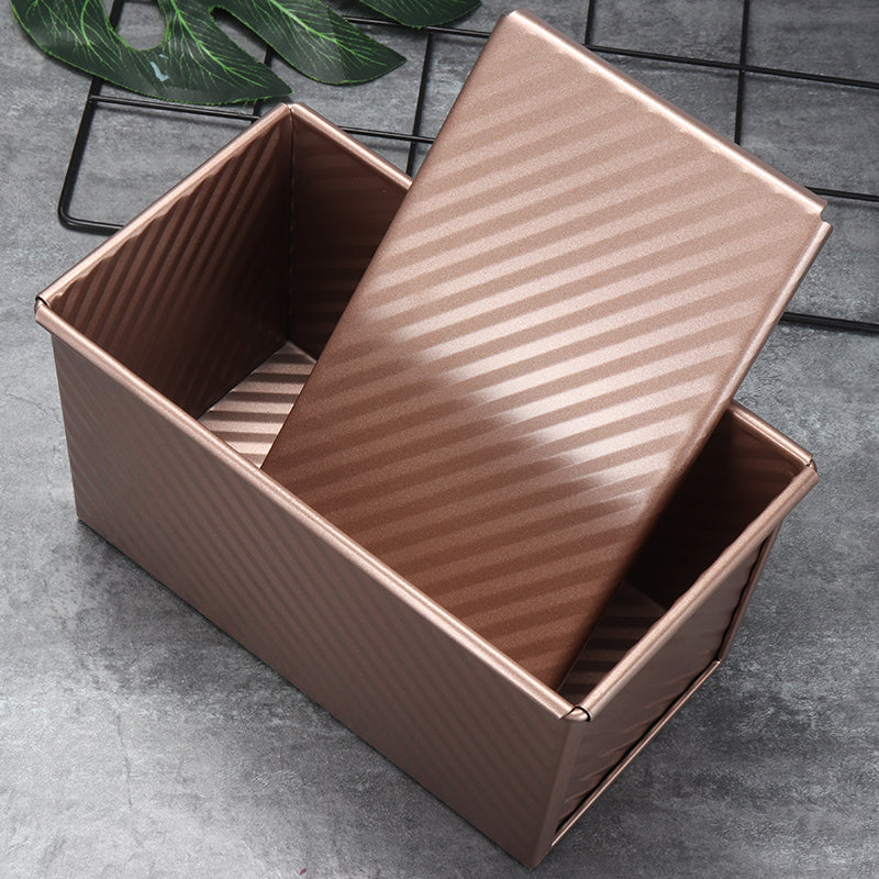 Non Stick Carbon Steel Loaf Pan with Cover by HitMyNeed