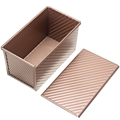 Non Stick Carbon Steel Loaf Pan with Cover by HitMyNeed