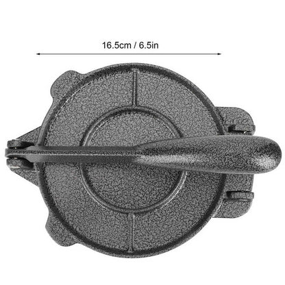 Non Stick Cast Iron Tortilla Press 16.5cm by HitMyNeed