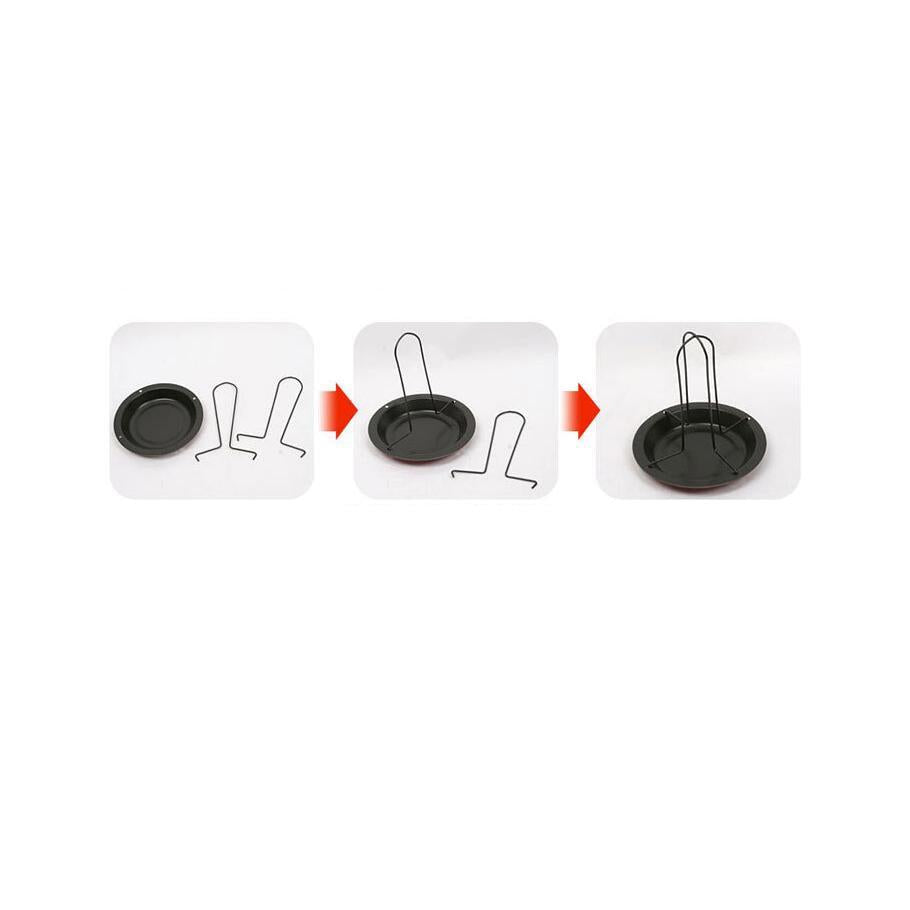 Non-Stick Chicken Roaster Rack with Grill Pan by HitMyNeed