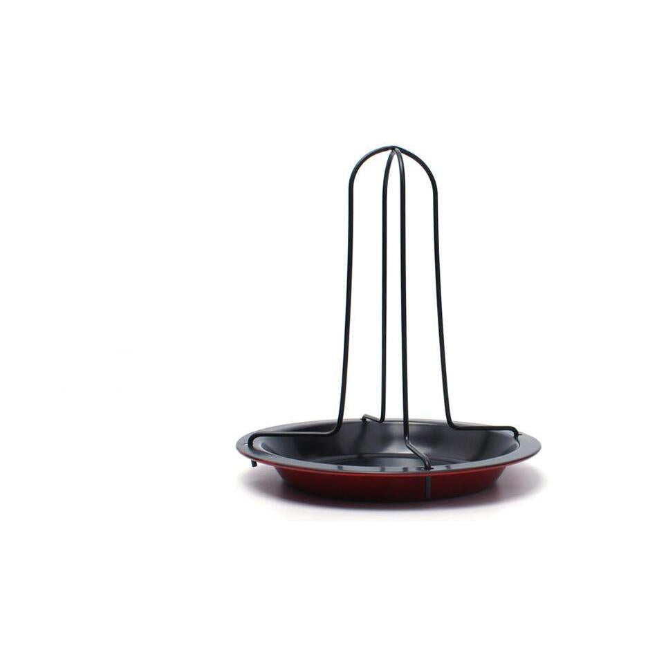 Non-Stick Chicken Roaster Rack with Grill Pan by HitMyNeed