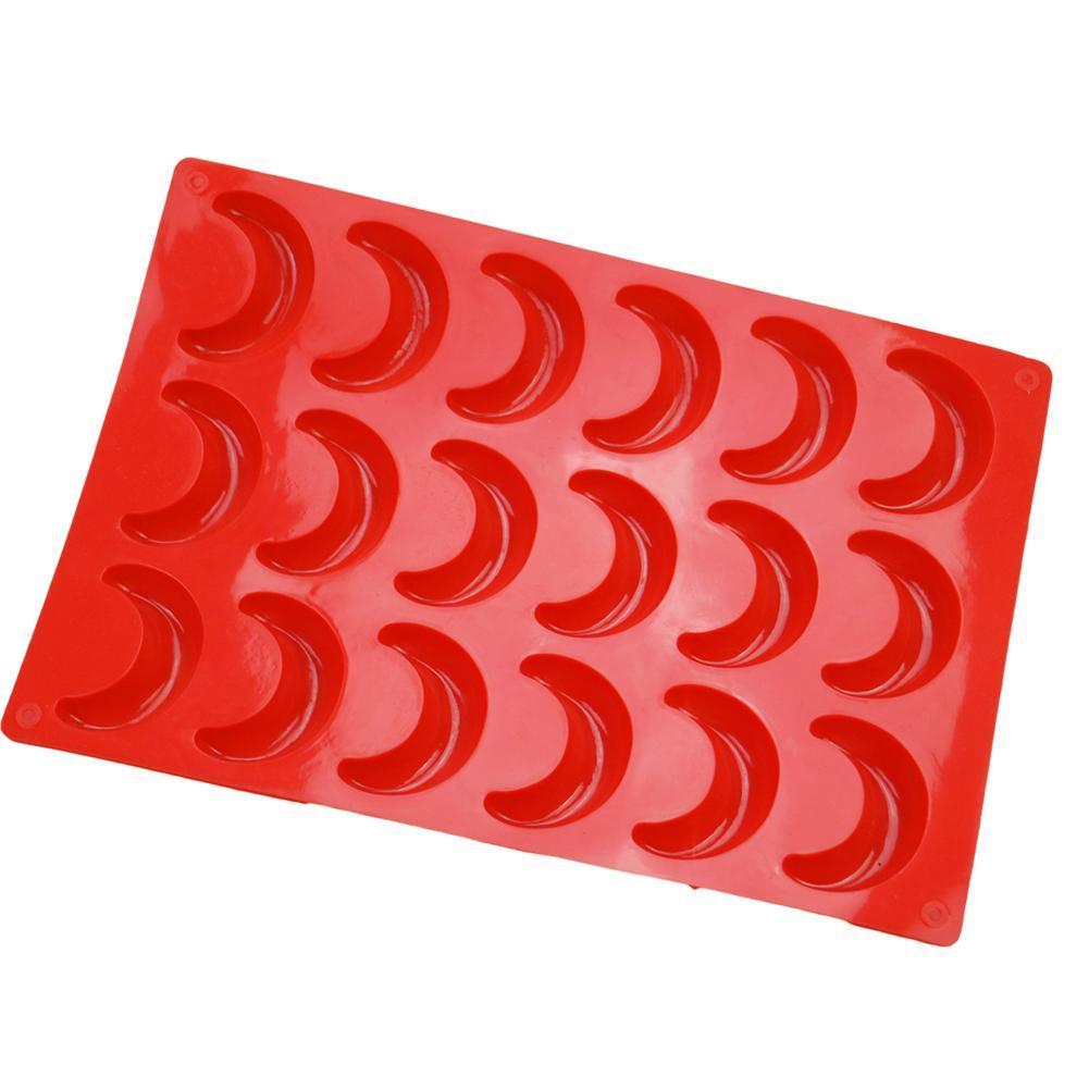 Non Stick Crescent Moon Silicone Baking Mold by HitMyNeed