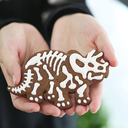 Non-Stick Dinosaur Fondant Cutters Set (3 pcs) by HitMyNeed