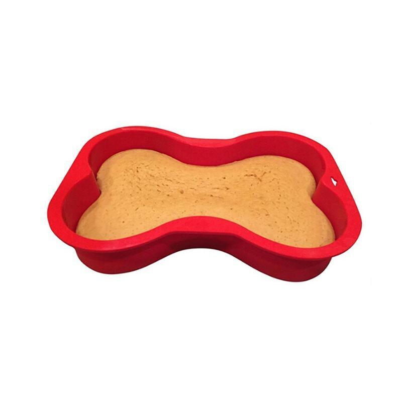 Non Stick Dog Bone Silicone Cake Mold by HitMyNeed