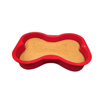 Non Stick Dog Bone Silicone Cake Mold by HitMyNeed