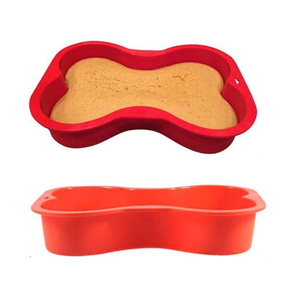 Non Stick Dog Bone Silicone Cake Mold by HitMyNeed