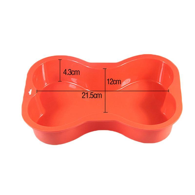 Non Stick Dog Bone Silicone Cake Mold by HitMyNeed
