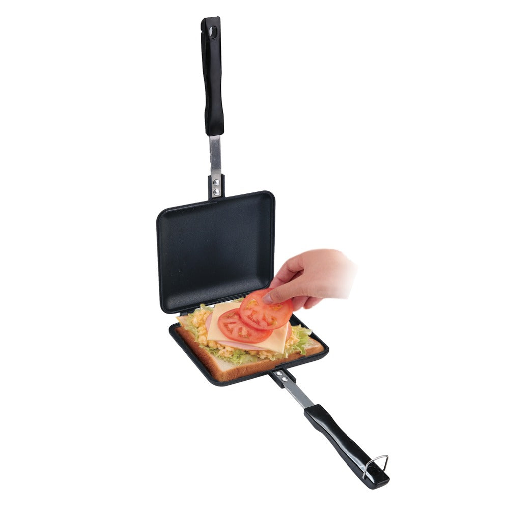 Non-Stick Double Sided Stove Top Sandwich Press by HitMyNeed