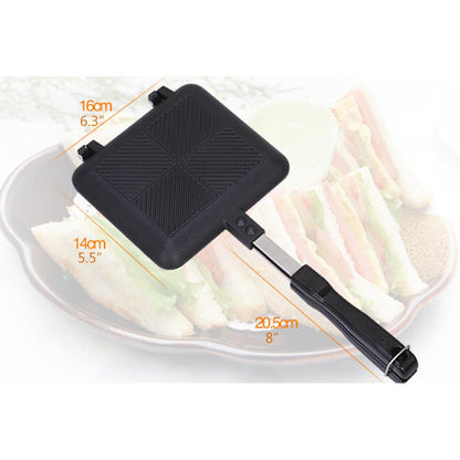 Non-Stick Double Sided Stove Top Sandwich Press by HitMyNeed