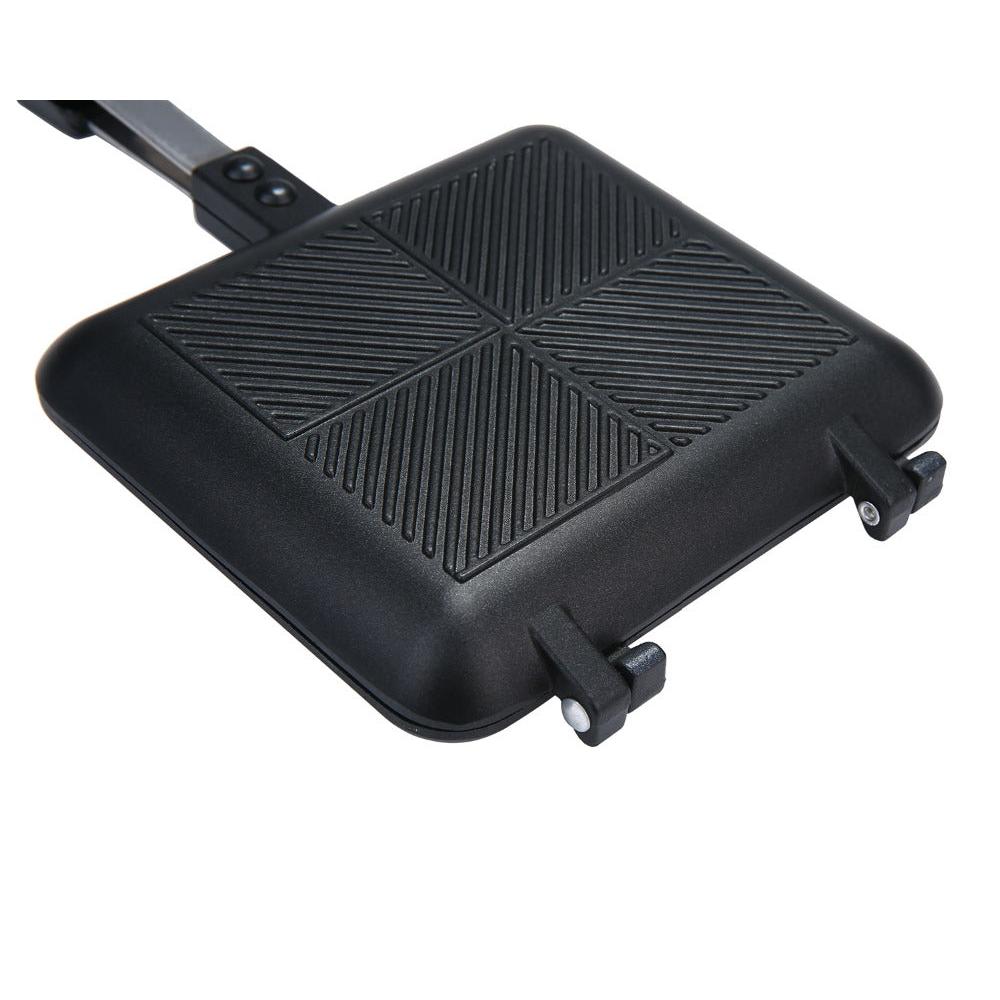 Non-Stick Double Sided Stove Top Sandwich Press by HitMyNeed