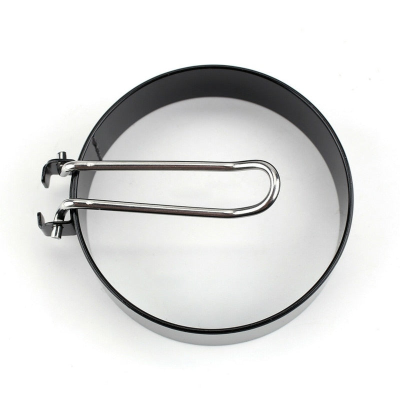 Non-Stick Egg Ring Mold with Foldable Handle by HitMyNeed