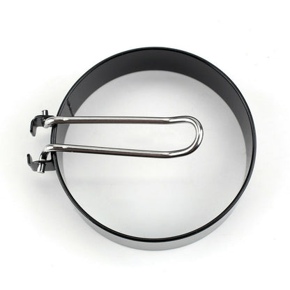 Non-Stick Egg Ring Mold with Foldable Handle by HitMyNeed