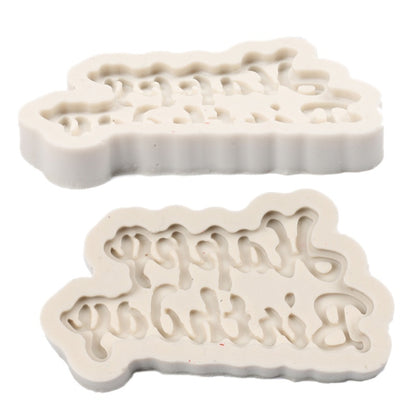 Non Stick Happy Birthday Silicone Baking Mold by HitMyNeed