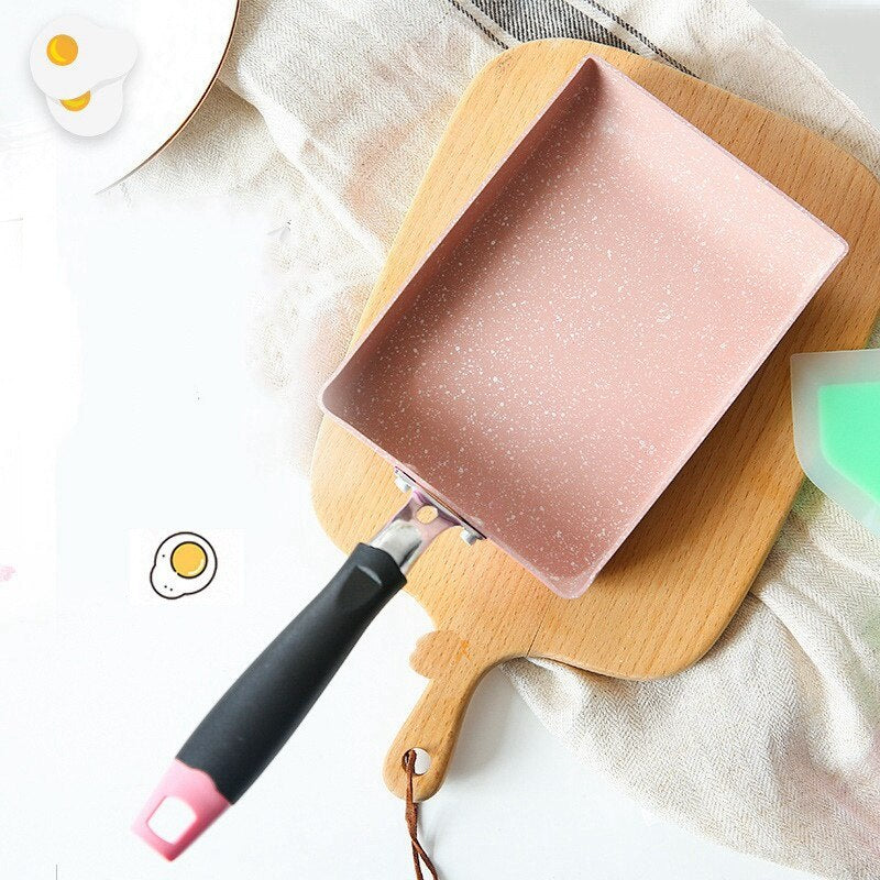 Non Stick Japanese Tamagoyaki Egg Pan 13x18cm by HitMyNeed