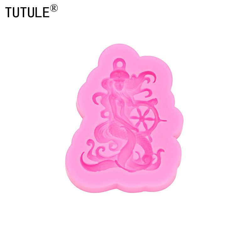 Non Stick Mermaid Silicone Mold for Baking & Crafts by HitMyNeed
