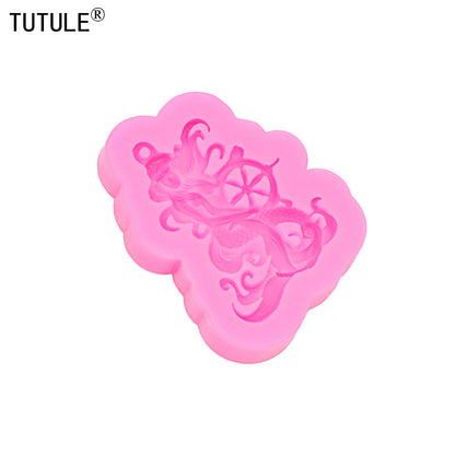 Non Stick Mermaid Silicone Mold for Baking & Crafts by HitMyNeed