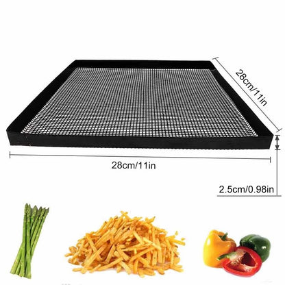 Non Stick Mesh Oven Tray for Crisp Baking 28cm by HitMyNeed