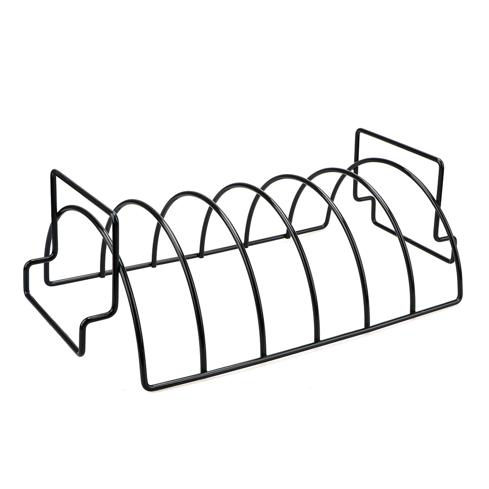 Non Stick Metal Rib Rack for Grill and Oven by HitMyNeed