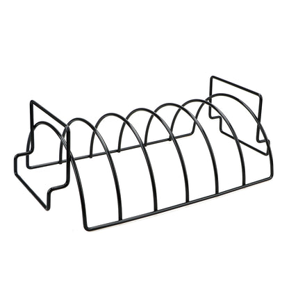 Non Stick Metal Rib Rack for Grill and Oven by HitMyNeed