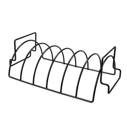 Non Stick Metal Rib Rack for Grill and Oven by HitMyNeed