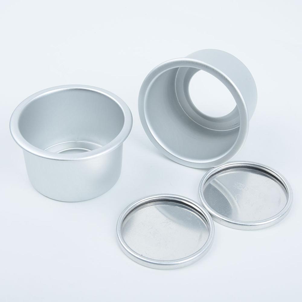 Non Stick Mini Cake Pans Set of 5 with Removable Base by HitMyNeed