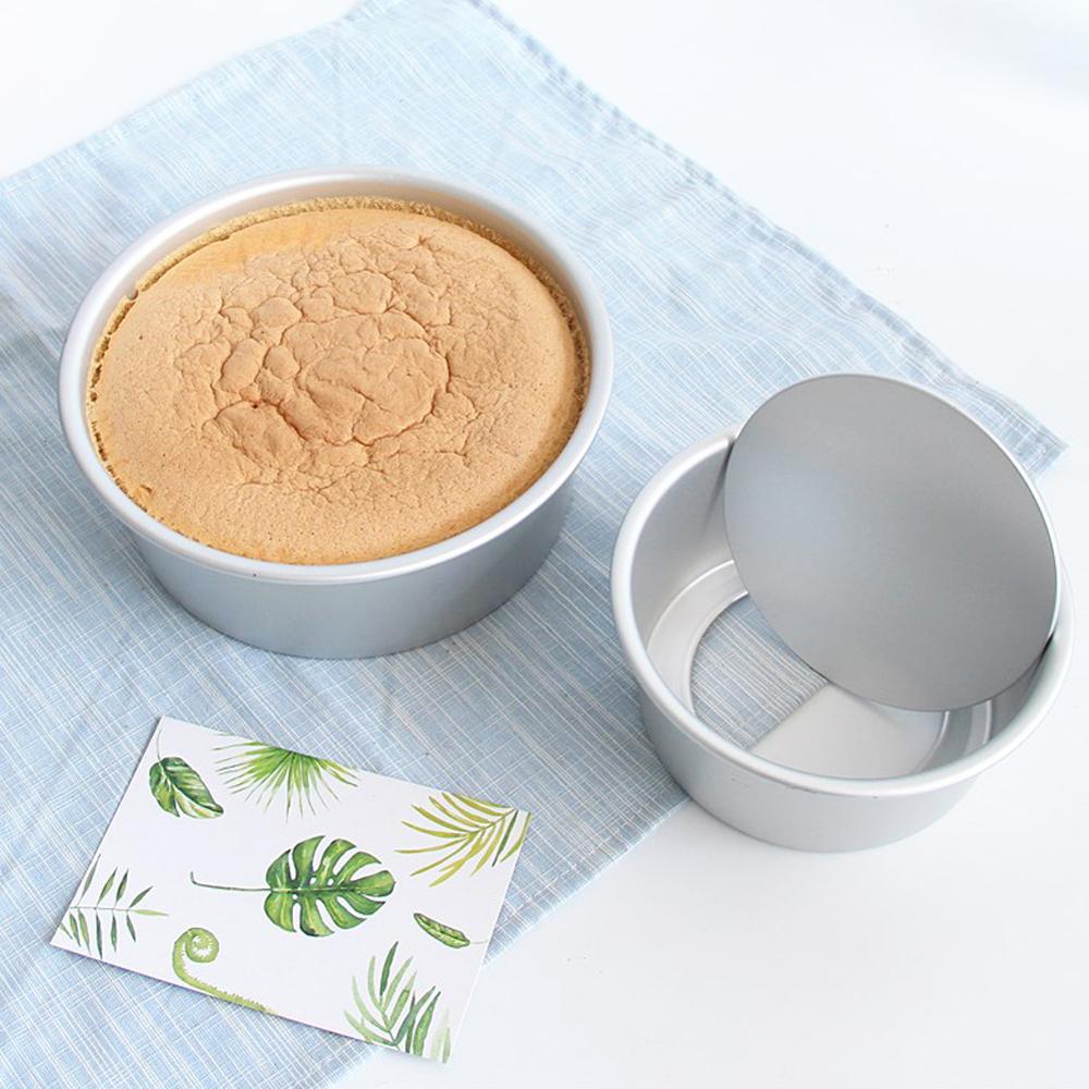 Non Stick Mini Cake Pans Set of 5 with Removable Base by HitMyNeed