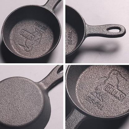 Non Stick Mini Cast Iron Pan for Everyday Cooking by HitMyNeed