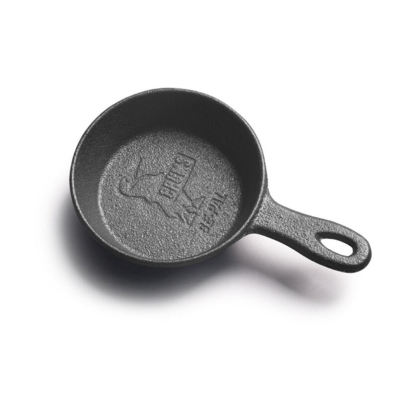 Non Stick Mini Cast Iron Pan for Everyday Cooking by HitMyNeed