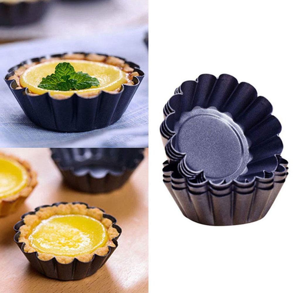 Non-Stick Mini Tart Pans Set of 12 by HitMyNeed