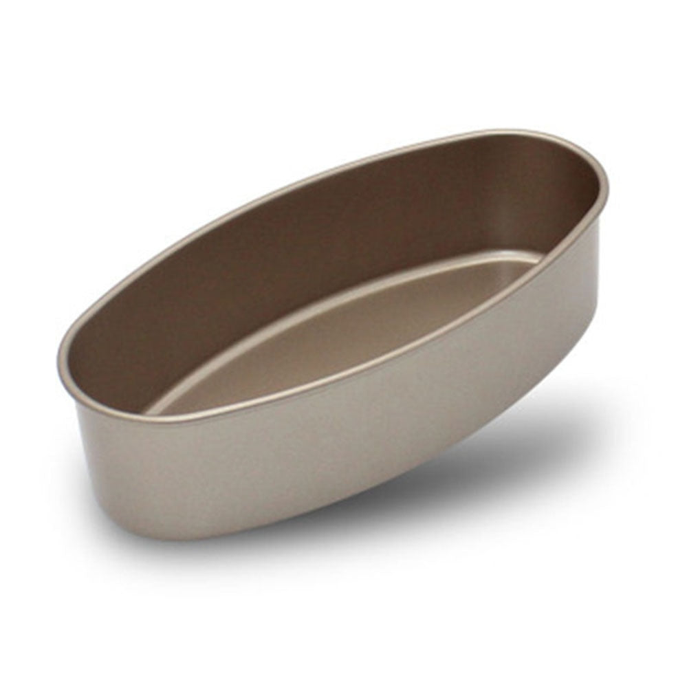 Non Stick Oval Cake Pan Carbon Steel 22 cm by HitMyNeed