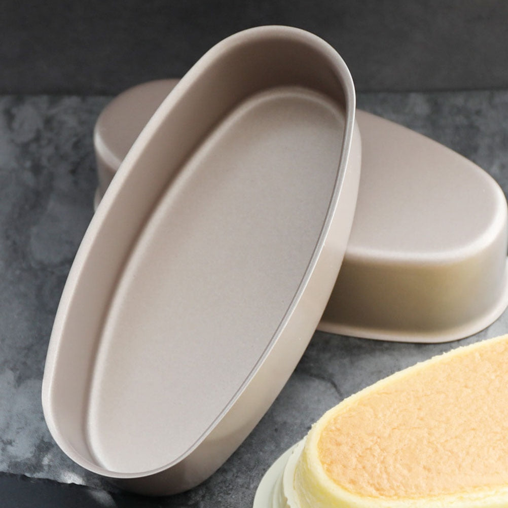 Non Stick Oval Cake Pan Carbon Steel 22 cm by HitMyNeed