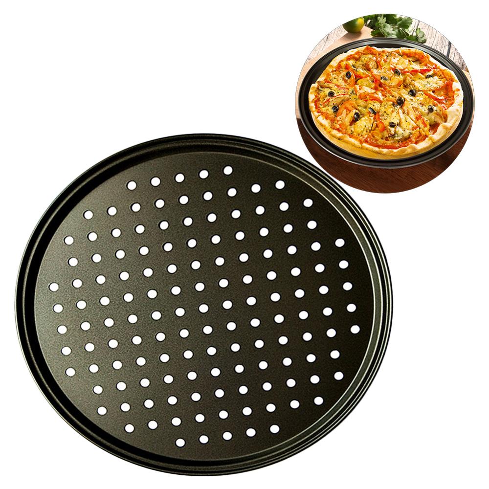 Non-Stick Pizza Baking Trays 32cm (Set of 2) by HitMyNeed
