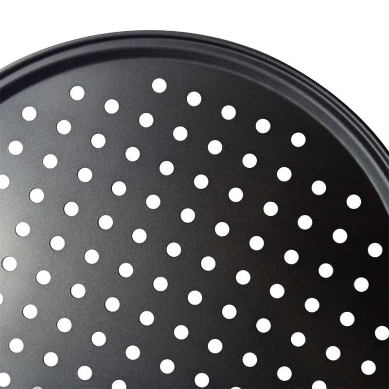 Non-Stick Pizza Baking Trays 32cm (Set of 2) by HitMyNeed