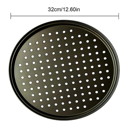 Non-Stick Pizza Baking Trays 32cm (Set of 2) by HitMyNeed