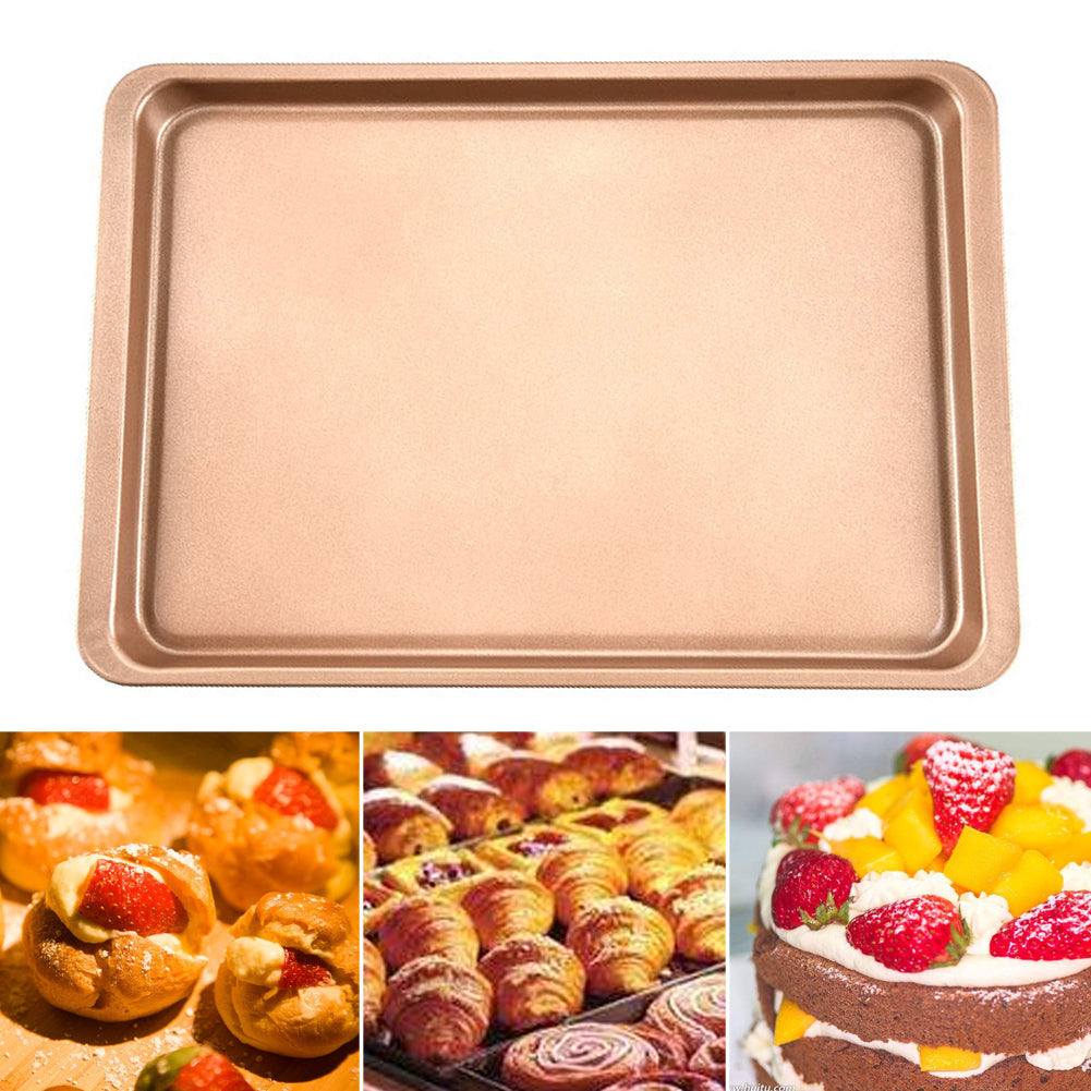 Non-Stick Rimmed Baking Sheet Carbon Steel Pan by HitMyNeed