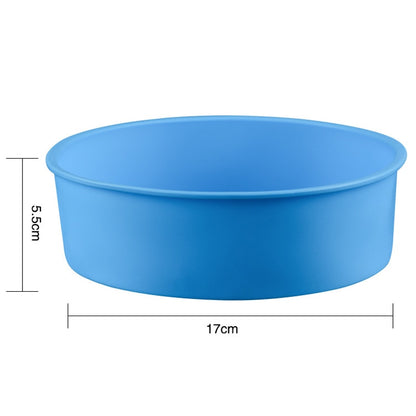 Non-Stick Round Silicone Cake Mould 17cm by HitMyNeed