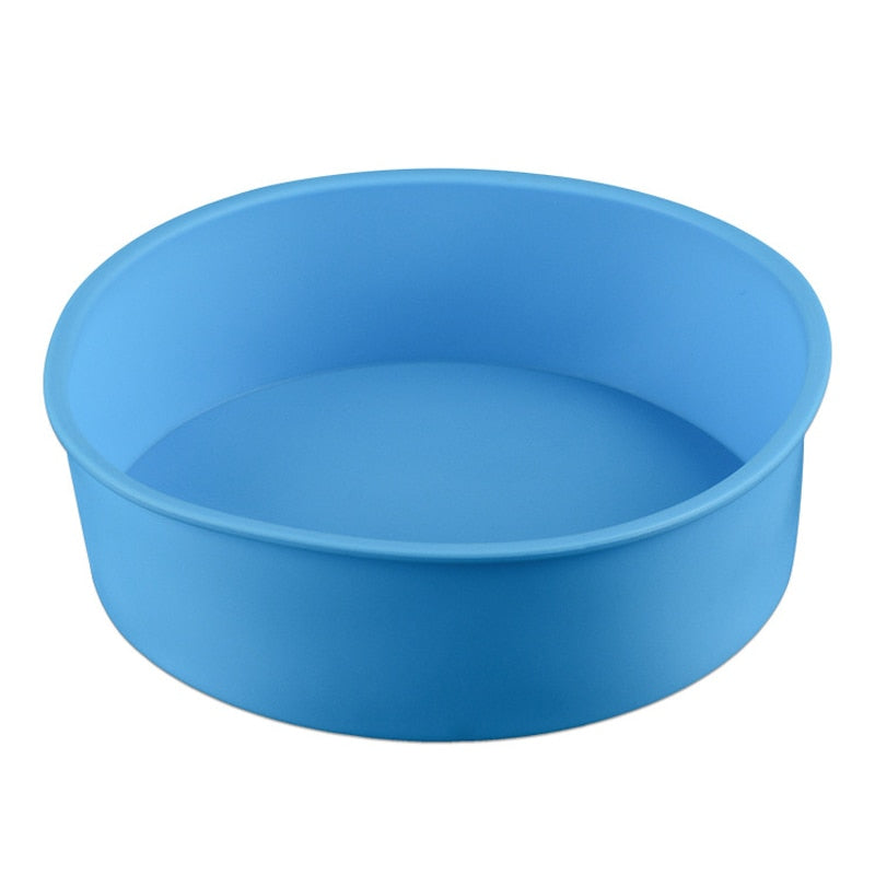 Non-Stick Round Silicone Cake Mould 17cm by HitMyNeed