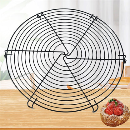 Non Stick Round Wire Cake Cooling Rack 32cm by HitMyNeed