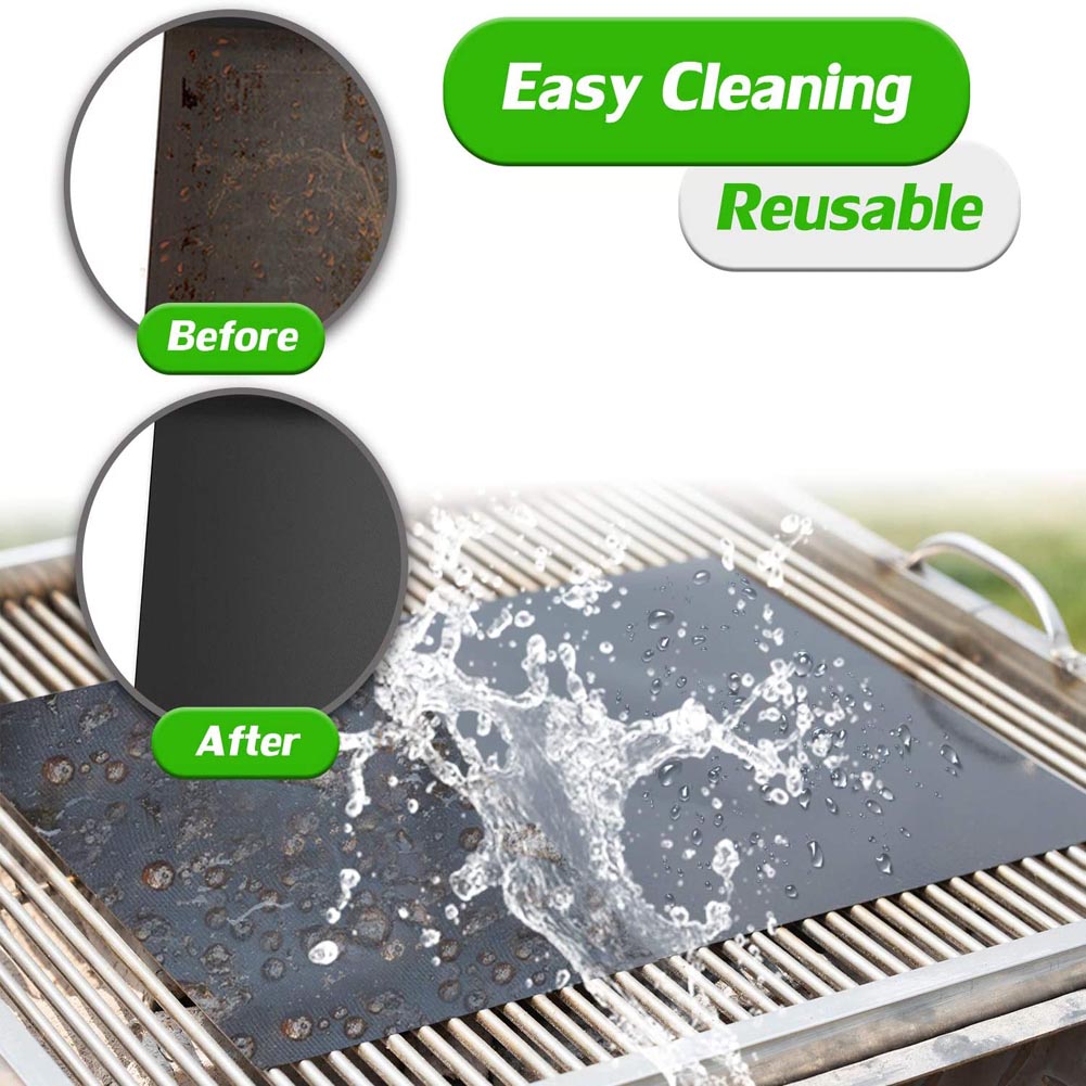Non Stick Silicone BBQ Grill Mat 40 x 33 cm by HitMyNeed