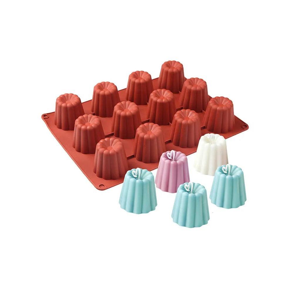 Non Stick Silicone Canele Mold for Baking by HitMyNeed