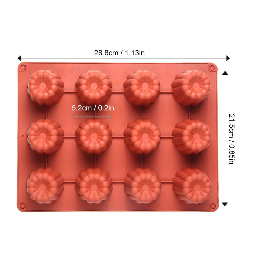 Non Stick Silicone Canele Mold for Baking by HitMyNeed