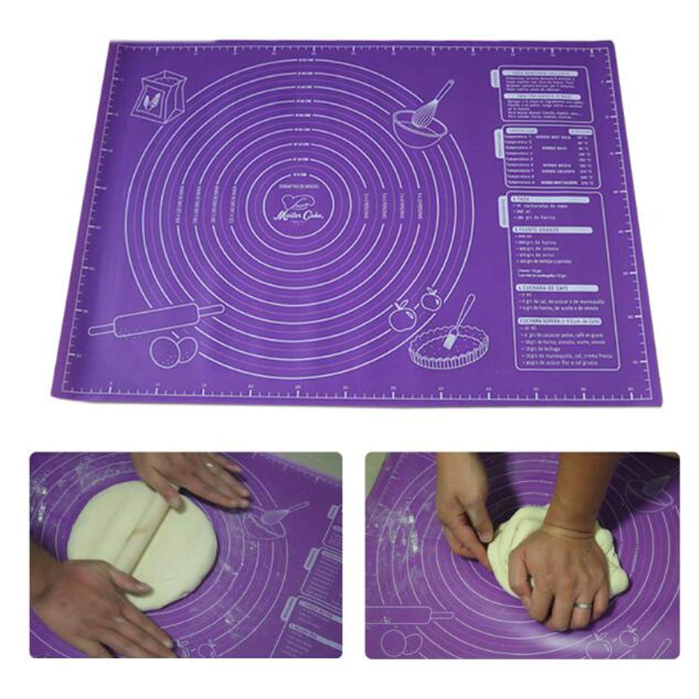 Non-Stick Silicone Fondant Mat 45 x 60 cm by HitMyNeed