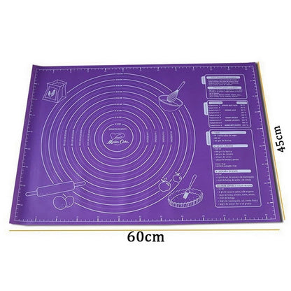 Non-Stick Silicone Fondant Mat 45 x 60 cm by HitMyNeed