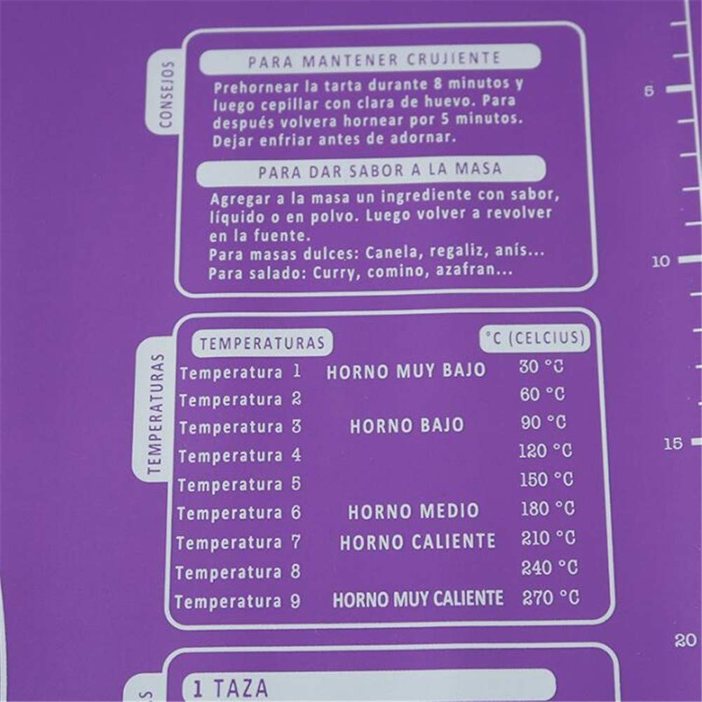 Non-Stick Silicone Fondant Mat 45 x 60 cm by HitMyNeed