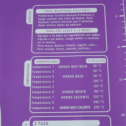 Non-Stick Silicone Fondant Mat 45 x 60 cm by HitMyNeed