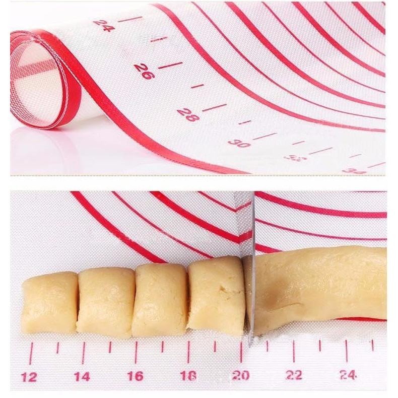 Non-Stick Silicone Pastry Mat with Measurements by HitMyNeed