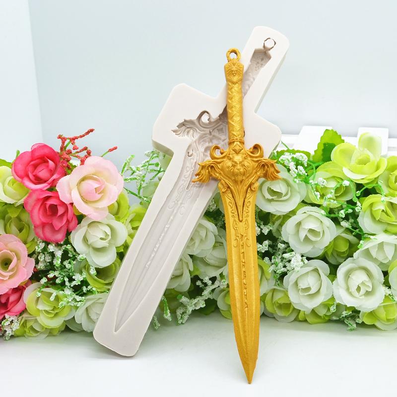 Non Stick Silicone Resin Sword Mold by HitMyNeed