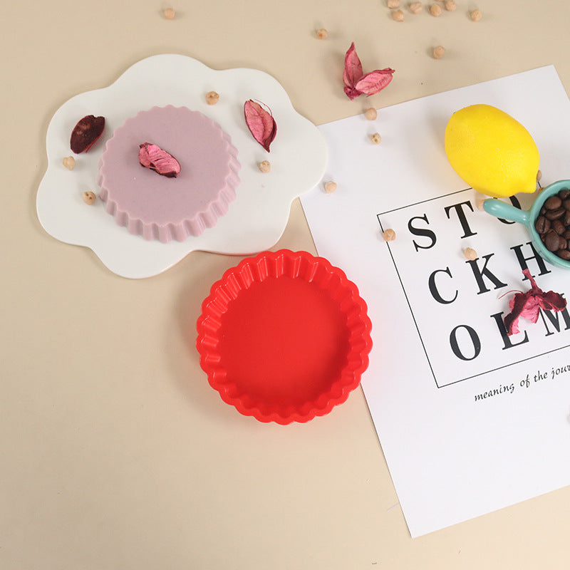 Non Stick Silicone Tart Mold Set of 3 by HitMyNeed